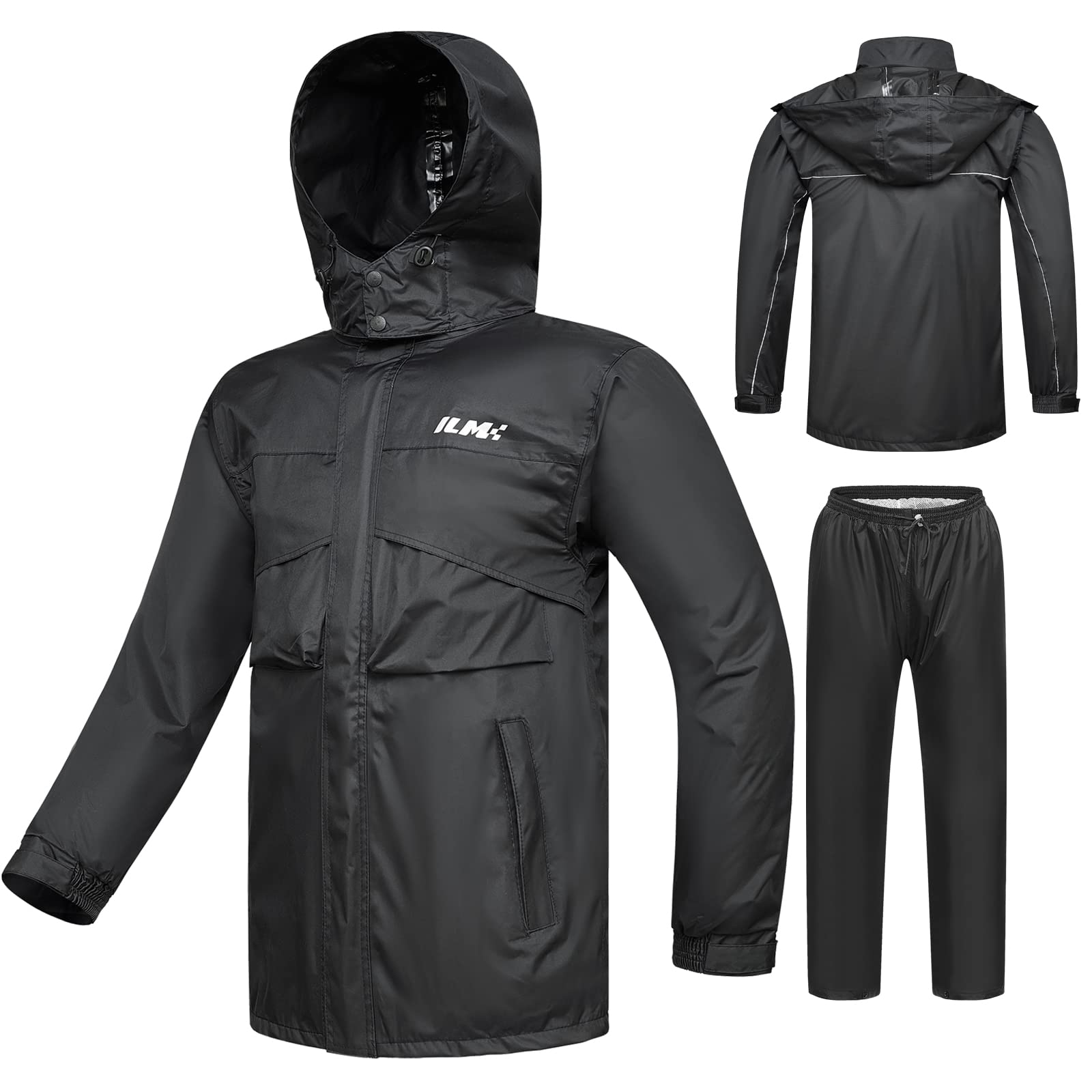 

Мотоциклетный дождевик верх и низ, дождевик большого размера для школы и с местом для хранения RS02 [ILM], мужская дождевая одежда, костюм, комплект, экипировка, плащ, водонепроницаемый, ветрозащитный,