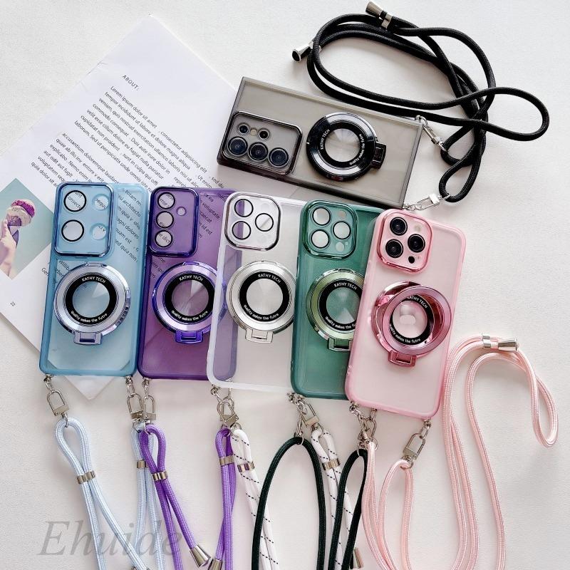 Phone Case Cswo02 Crossbody Strap Lanyard Case For Xiaomi 15T Poco F6 X6 M6 Redmi Note 15 Pro Plus 14 15C 14C A5 Magnetic Wireless Charging Cover