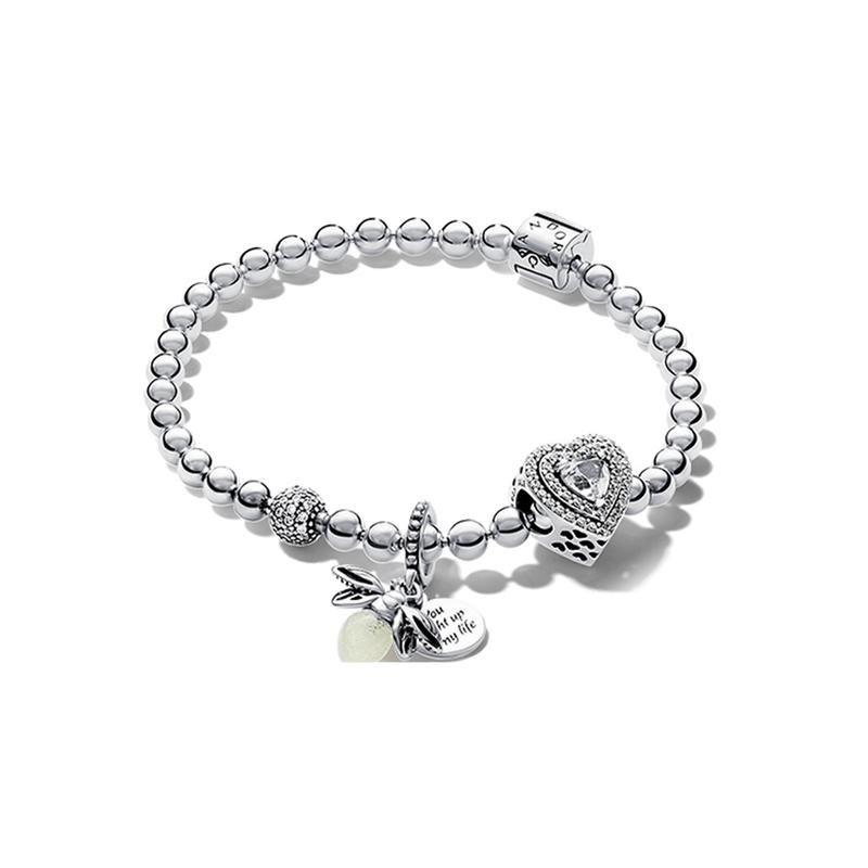 Pandora Yingying Heart Set 925 Silver