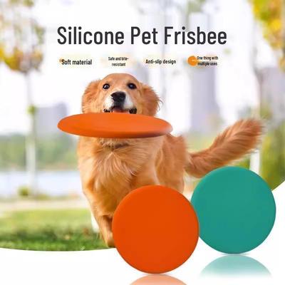 Hundefrisbee: Langlebiges, bissfestes Frisbee-Spielzeug zum Trainieren, Zahnen und interaktiven Spielen zur Linderung von Langeweile