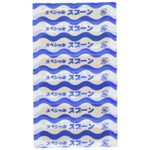 Nagao Disposable Ice Spoons, 76mm, Pack of 300, Wooden, 6401216