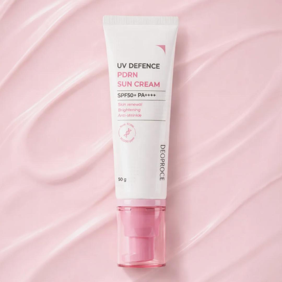 [DEOPROCE] Солнцезащитный крем с PDRN UV Defence SPF50+ PA++++ 50 г