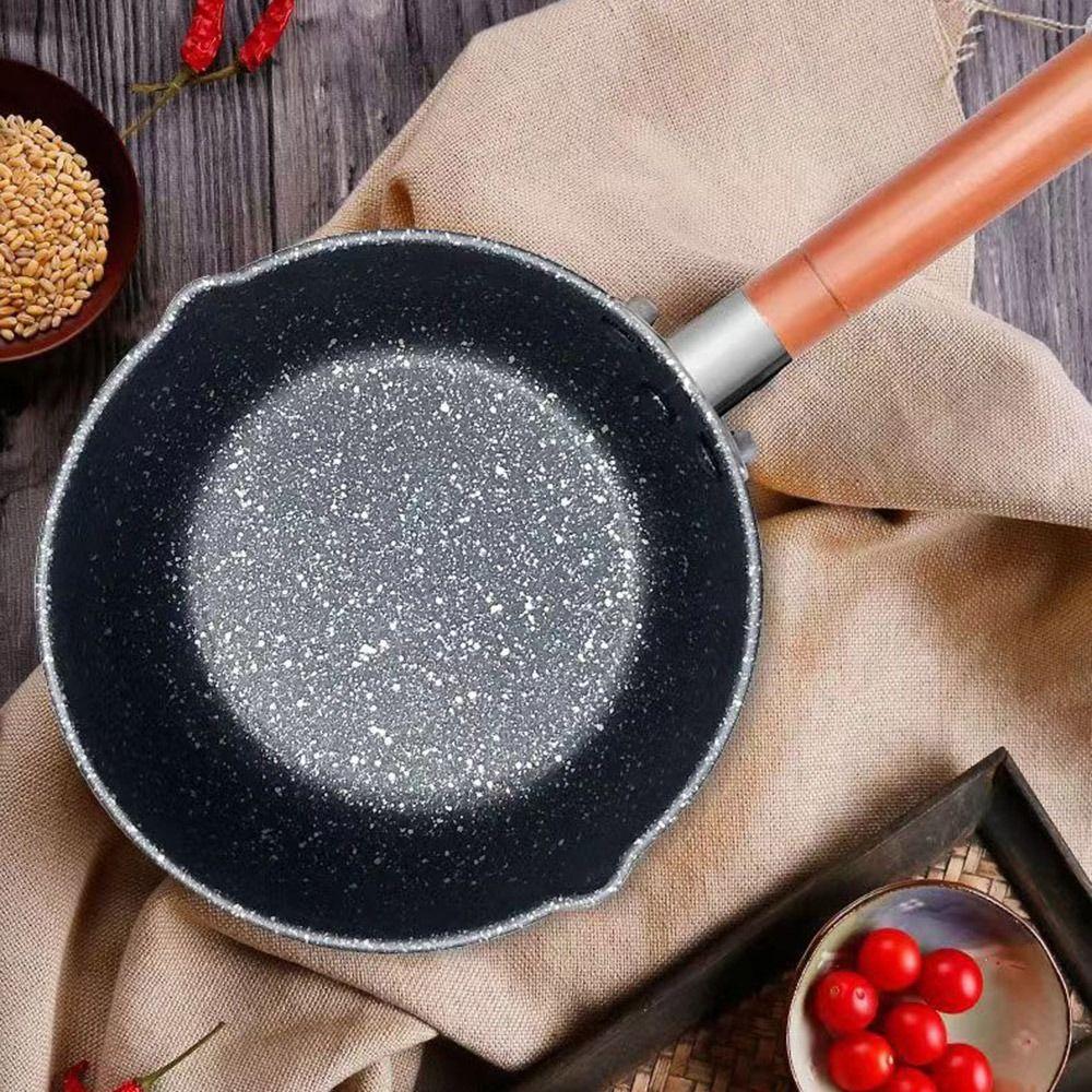 Iron Omelette Pan Non-stick Wheat Stone Stockpot Portable Pasta Pots Kitchen Supplies