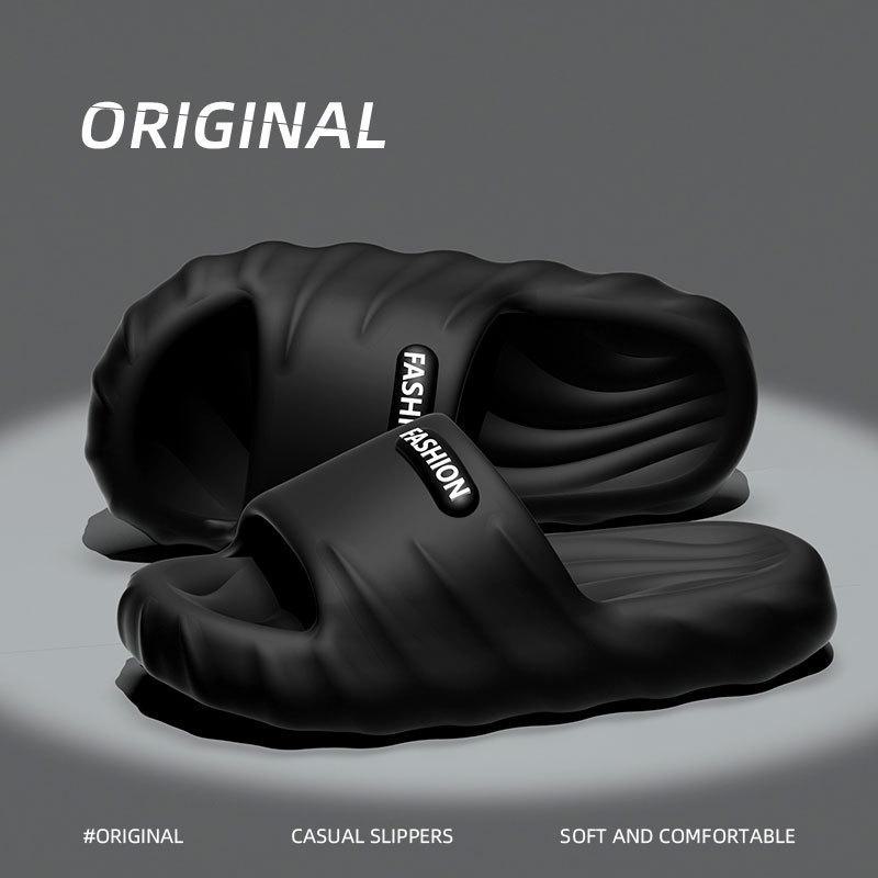 Men's and Women's 2024 Anti-Slip Thick Sole Outdoor/Indoor Slippers - Comfortable Couple Sandals for Summer