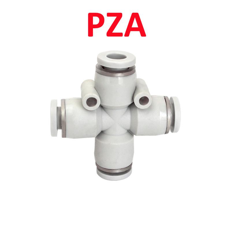 High Quality White Pneumatic Fitting Tube Connector Water Pipe Push In Hose 4/6/8/10/12/14/16mm PU PY PK PE PV SA PZA PLM SA-B