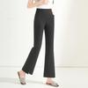 High Waist Elastic Mermaid Flare Pants - 2026 Summer Fashion Women's Slit Casual Cropped Trousers