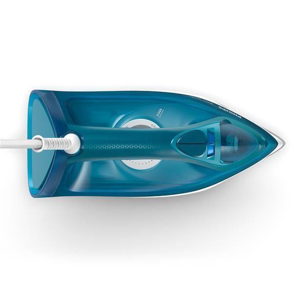 Iron - PHILIPS - DST3040/70 - Steam with Built-in Anti-calc System - 40gr/min Continuous Steam - 2400W - Blue