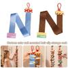 Cartoon Hanging Clip Holder Wall Mounted Hair Bow Holder Gifts Barrette Organizer  Girls Room