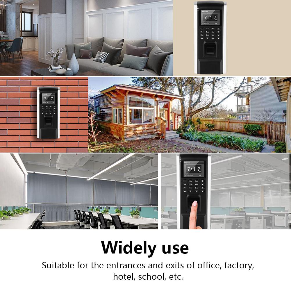 Buy F8 Fingerprint Access Control Employee Time Attendance 2.4 Inches