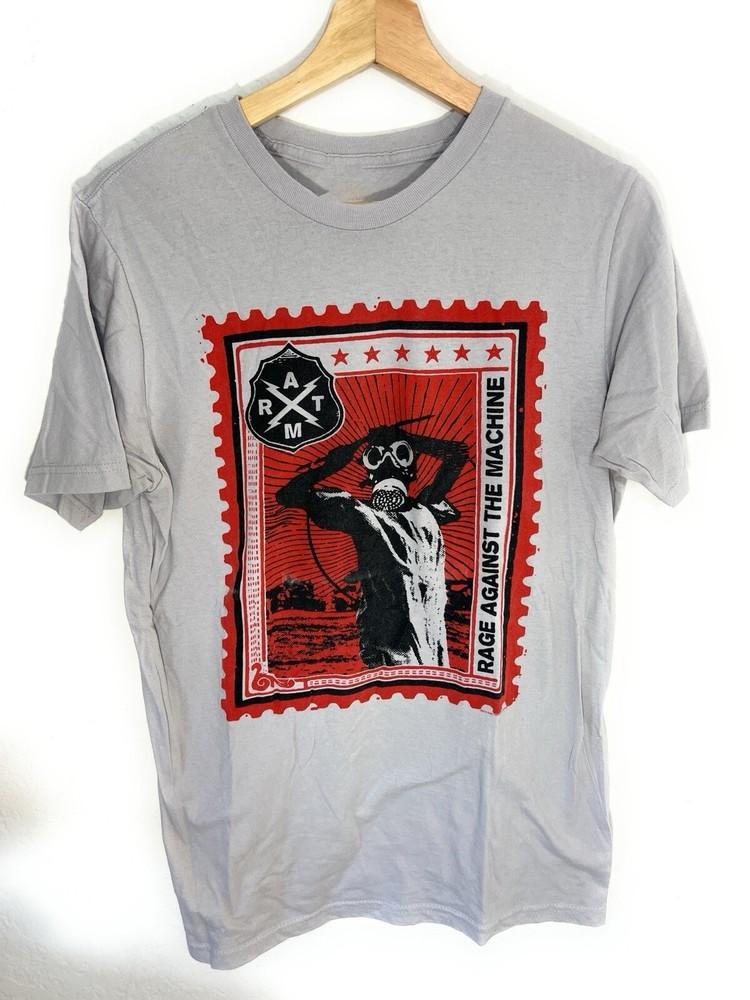 Vintage Y2K rage against the machine band Tshirt ZL667 S