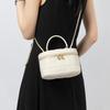 Genuine Leather Small Sachet Bag Women's 2025 New High-Quality Sense Chain Small Bag Single Product Display Bag Super Fire Women's Bag