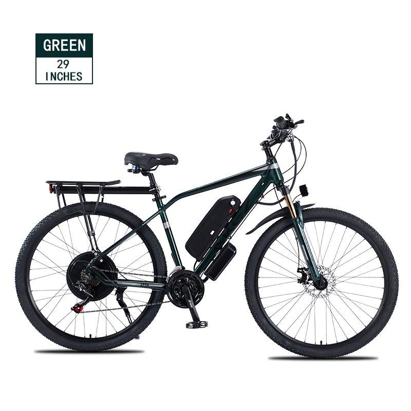 Neues E-Bike AKEZ Aluminiumlegierung Elektrofahrrad 21 Gänge Elektrofahrrad für Erwachsene 29 Zoll Mountainbike 48V13AH Lithium-Batterie 1000W Motor.