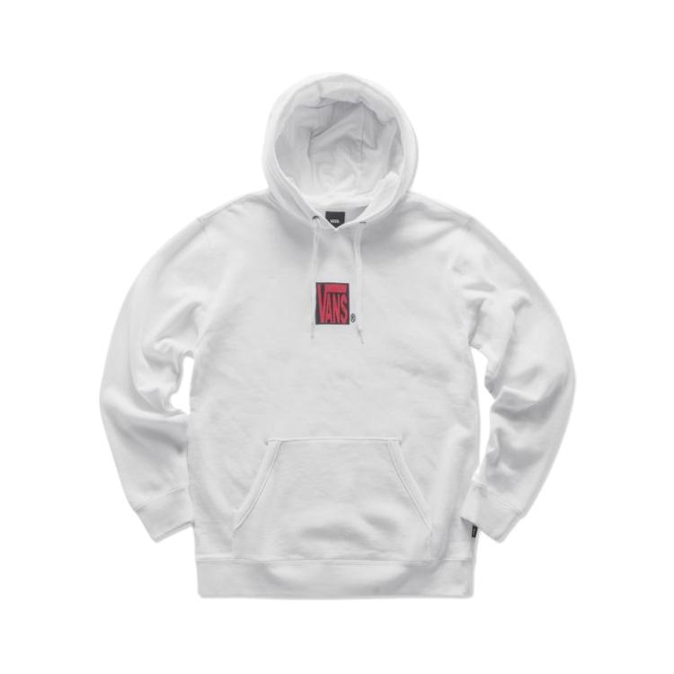 Vans Off The Wall Warm Comfortable Skin-Friendly Soft Hoodie Men hoodies White VN0A36SHWHT M