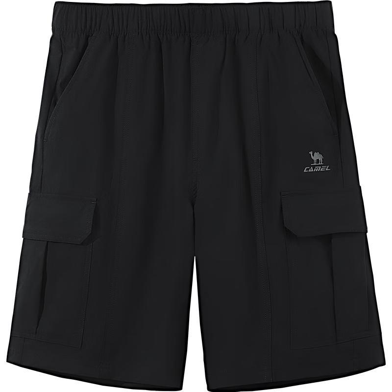 

CAMEL Men s Quick-Dry Casual Cargo Shorts L