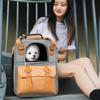 Portable Pet Cat Carriers Breathable Mesh Dog Backpack Foldable Large Capacity Cat Carrying Bag Outdoor Travel Bag Pet Supplies