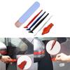 2025 New 5Pcs Felt Squeegee Utility Knife Snap-off Zippy Vinyl Cutter Go Corner Squeegee Tools for Car Wrapping