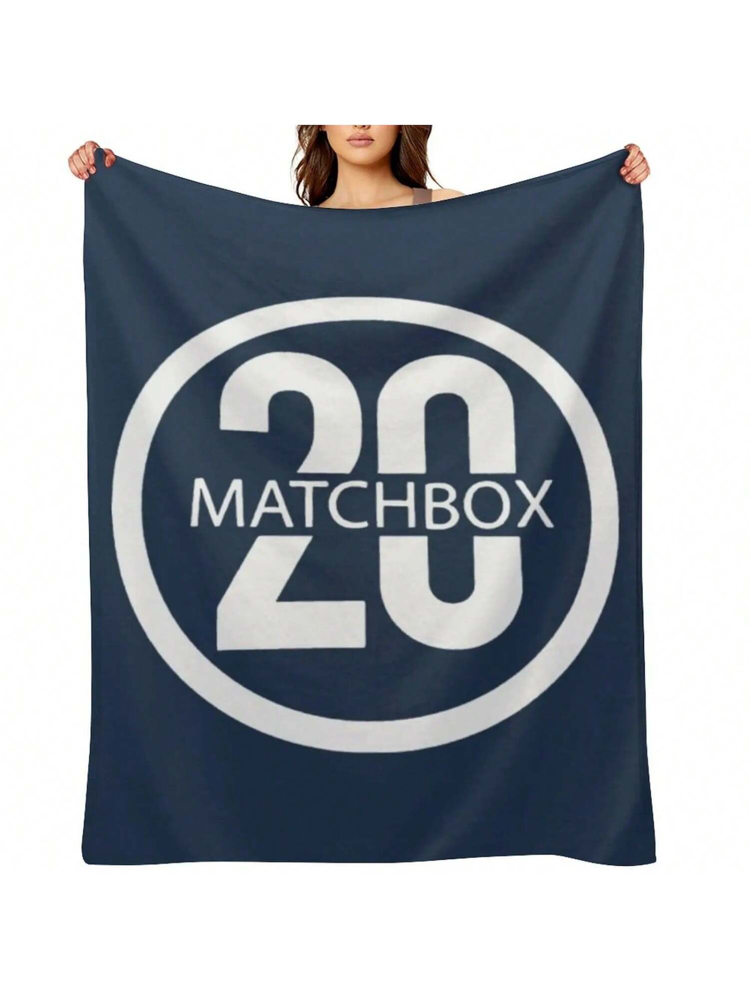Плед-покрывало Matchbox 20 Band Большой для сна и путешествий Теплые пледы 75X95CM серый