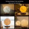 18cm Magnetic Levitation Moon Lamp - 3D Printed Night Light for Bedroom and Living Room Atmosphere