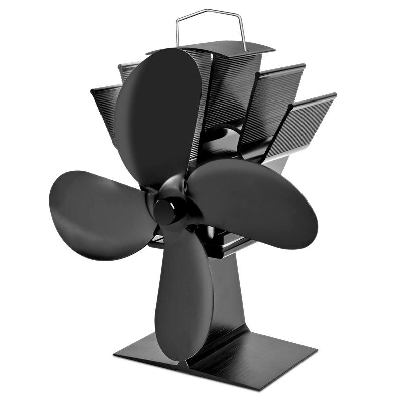 Thermoelectric Wall-Mounted 12-Blade Double-Headed Chimney Fan - Powerful Bestseller