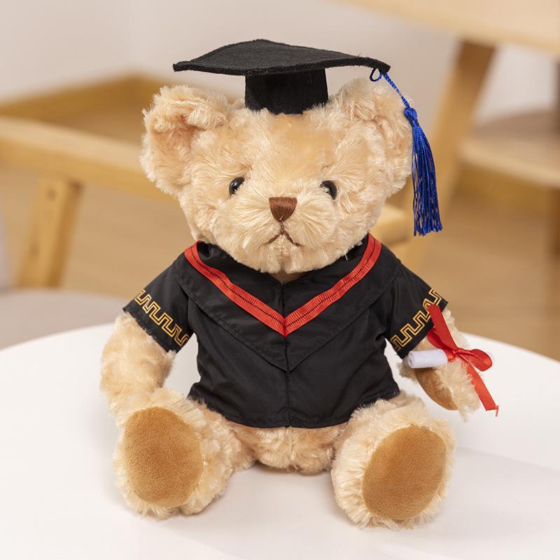 Graduation Gift Doctor Bear Doll Plush Toy Bachelor's Clothing Bear Bear Doll Ragdoll School Gift