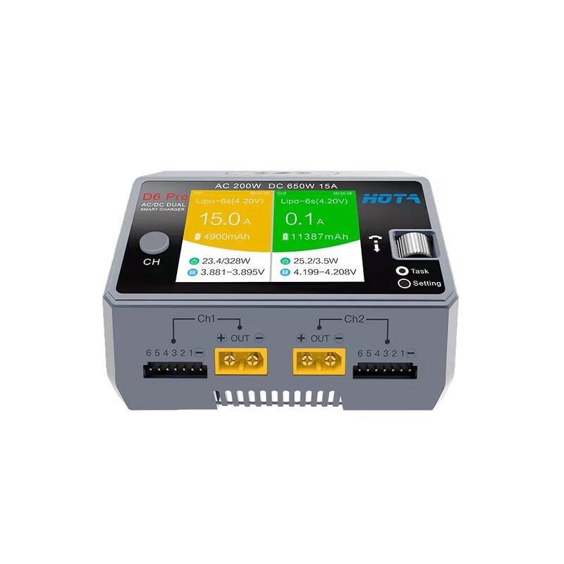 HOTA D6 Pro Dual Channel Smart RC Battery Charger
