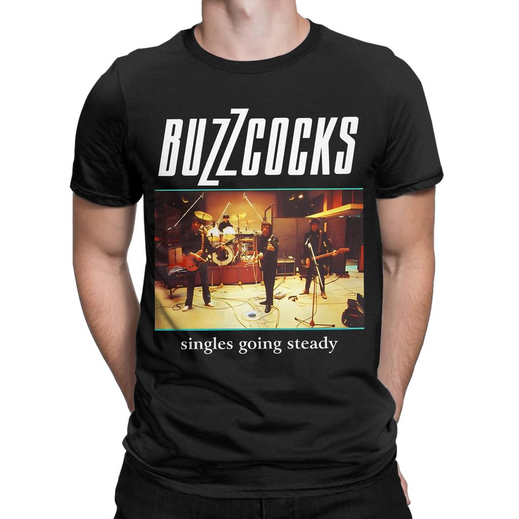 Singles Going Steady Funny Graphic 100 Cotton Tshirt Buzzcocks Tops Tees For Unisex