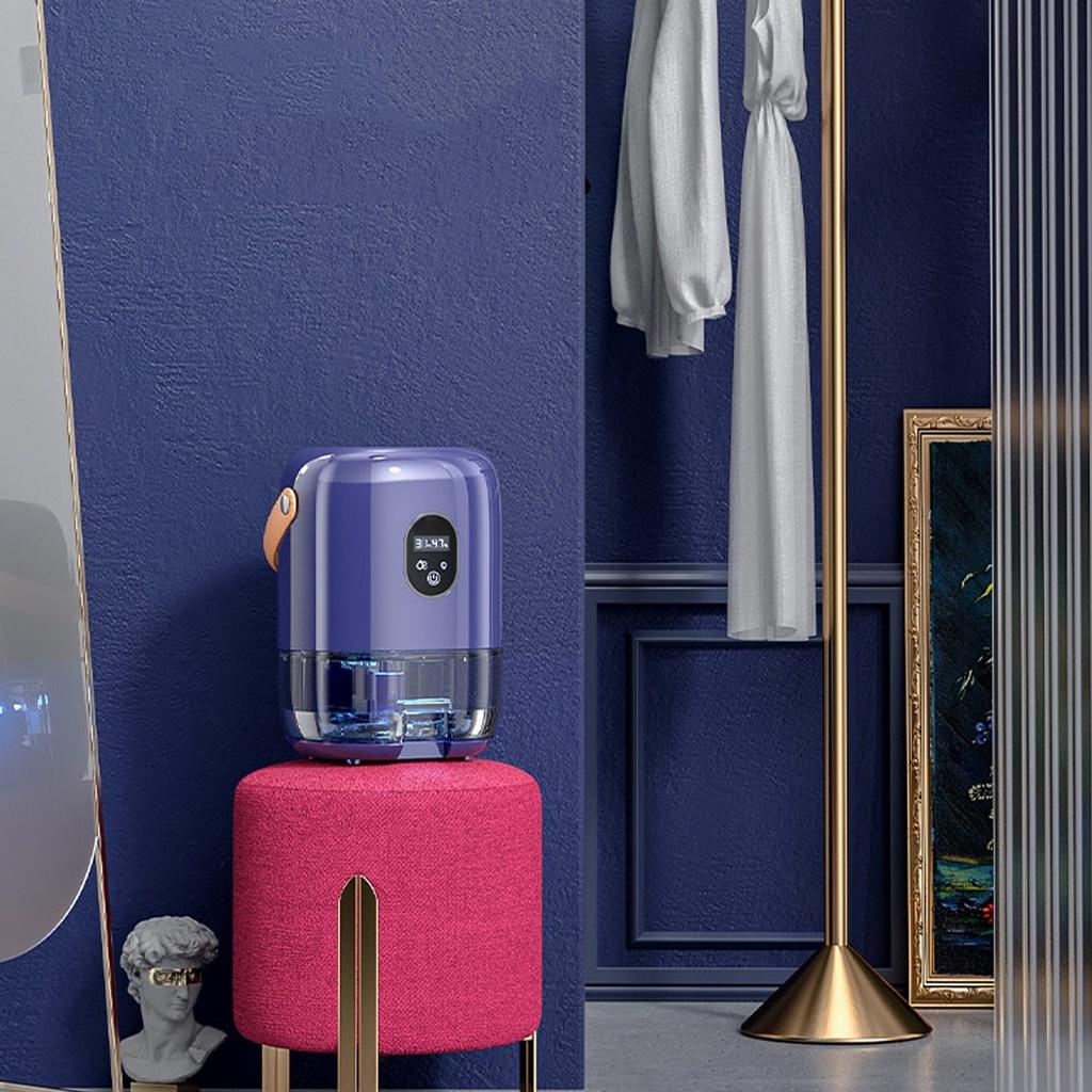 40W Household Dehumidifier Mini Air Dryer Moisture Absorber Air Purifier For Bedroom Kitchen Ultra-quiet 1000ML