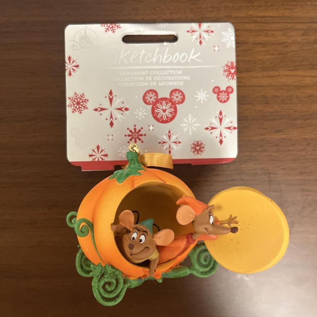 [USED] Disney Jack & Gus Ornament! Disney World Florida