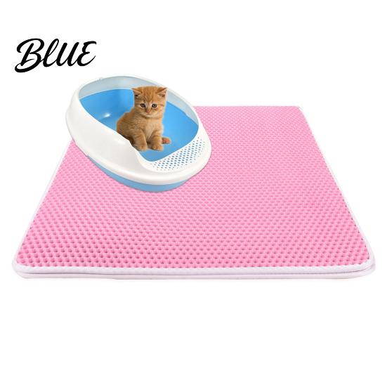 Dual Layer Waterproof Supply Mat Floor Cat Litter Honeycomb Non-Slip Pad Pet