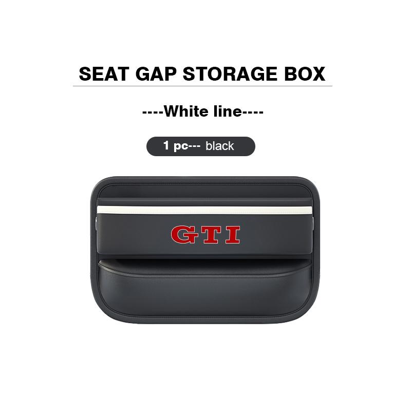 For Volkswagen VW Car Seat Gap Storage Box Vehicle Seat Crevice Filler Organizer Golf 4 5 6 7 Polo Jetta Sagitar Magotan Passat
