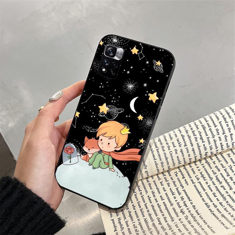 Phone Case For Xiaomi Redmi note 13 12S 12 Pro 11S 11 10 Pro 10S 12S Redmi 10 10C 9C 13C The Little Prince Fox Case