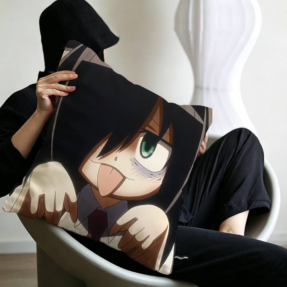 Cute KKuroki TomokoS Pillowcase toon Gift Cushion Cover Bedroom Home Sofa Chair Seat Decor pillow case