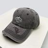New Men Women Korean Embroidered Letters Mountain Baseball Hats Sunshade Retro Versatile ins Peaked Caps Personal Fashion Casual