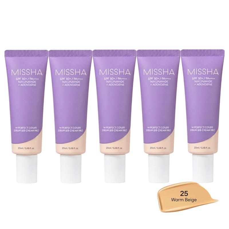 [Cardi B’s Pick] MISSHA M Perfect Cover Serum BB Cream Pro 20ml  SPF50+ PA++++ (35 Options)