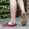 Heißer Verkauf Mode Blau Herren Sommer Schuhe Atmungsaktive Canvas Slipper Schuhe Herren Slip-on Casual Flache Schuhe für Herren Espadrille hombre