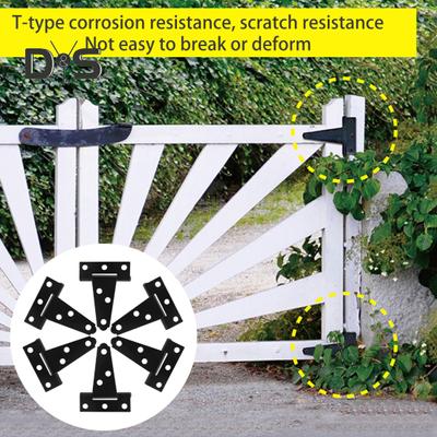 Cerniere a T per porte di capannoni Antiruggine Resistenti alla corrosione Facili da installare Design tutto abbinato Cerniere per porte di capannoni resistenti