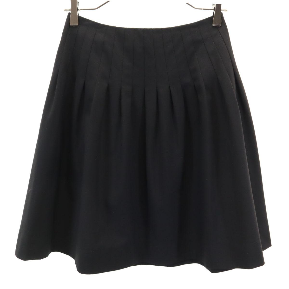 

FOXEY NEW YORK made in Japan Midi length flare skirt 38 black Women Used