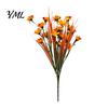 All Occasion Gift for Her Autumn Artificial Flowers Bouquet, Realistic Plastic Floral Arrangement with Layered Quirky Fun Decor Living Room Leaves And