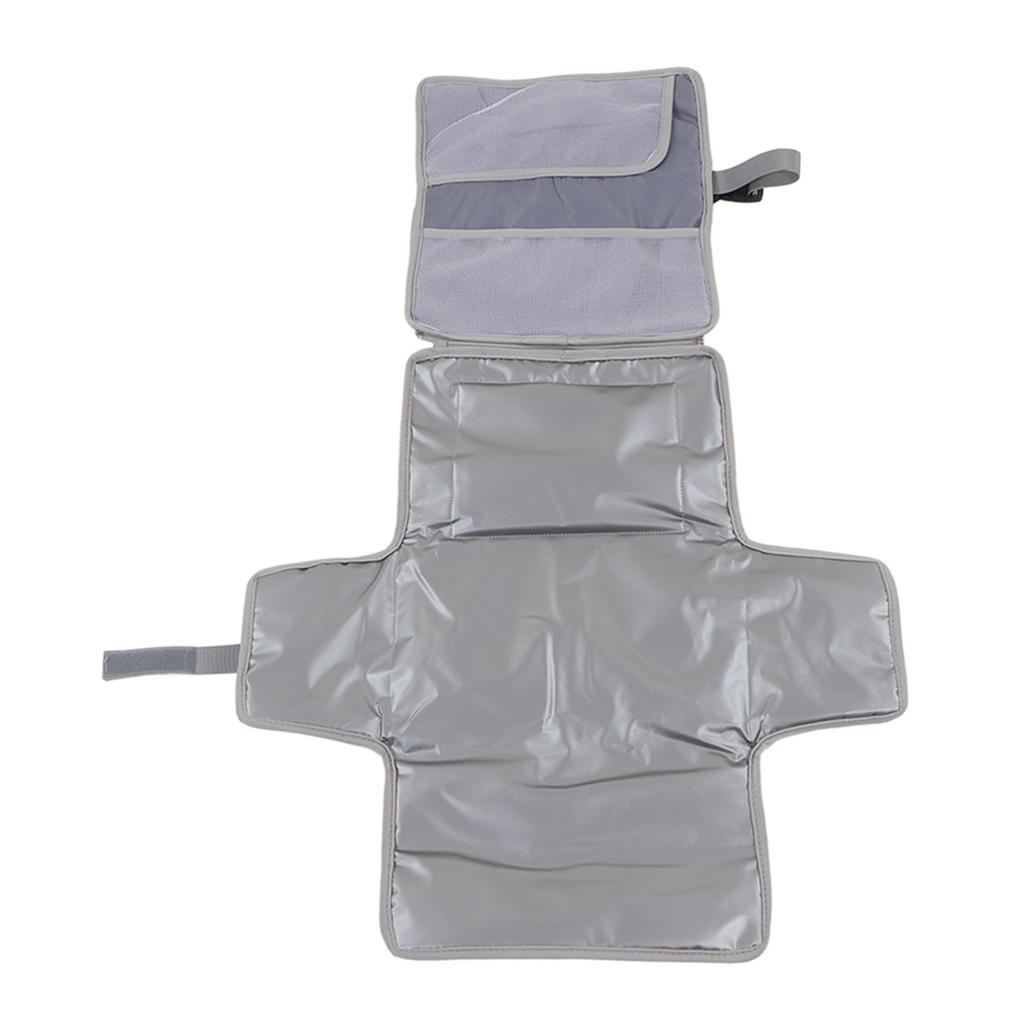 Baby Diaper Pad Waterproof Portable Travel Foldable Changing Pad with Hanging Straps