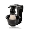 3pcs/set Anti-Static Shaving Brush Set Professional Shaving Brush Bowl and Stand  Salon