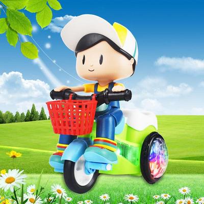 Children's Electric Pedal Tricycle with Music and Lights