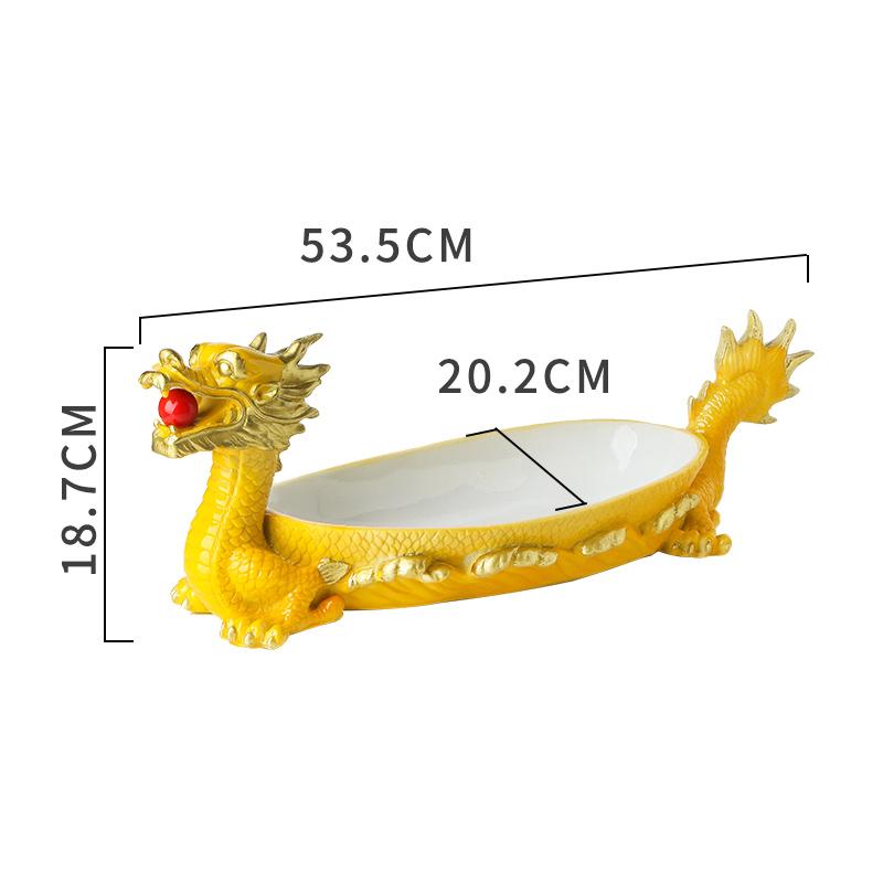 High end sashimi plate Buffet Japanese tableware Resin dry ice plate Seafood hot-pot restaurant artistic conception dish plate