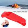 8PCS Plastic Bright Red Lightweight Life Vest Dual Frequency Outdoor Survival Rescue Emergency Long