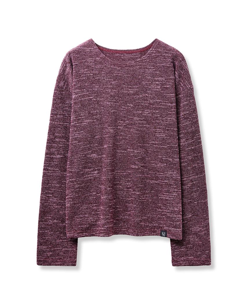 LXT Soft Crop Knit Long Sleeve [Burgundy]