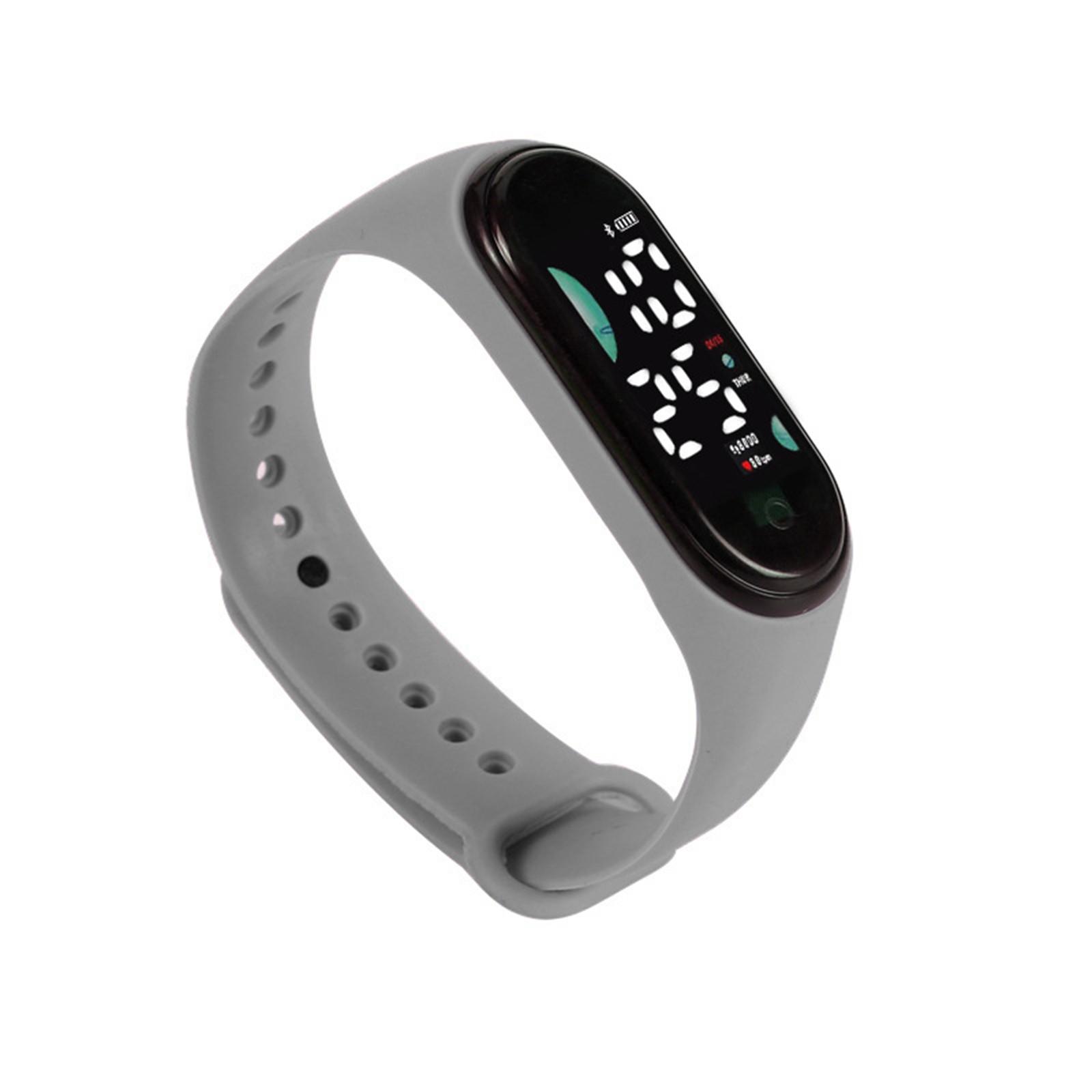 

Детские часы, подходящие для студенческих уличных электронных часов, время отображения экрана часов One Size