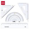 Deli Academic Success 4-piece Ruler Set