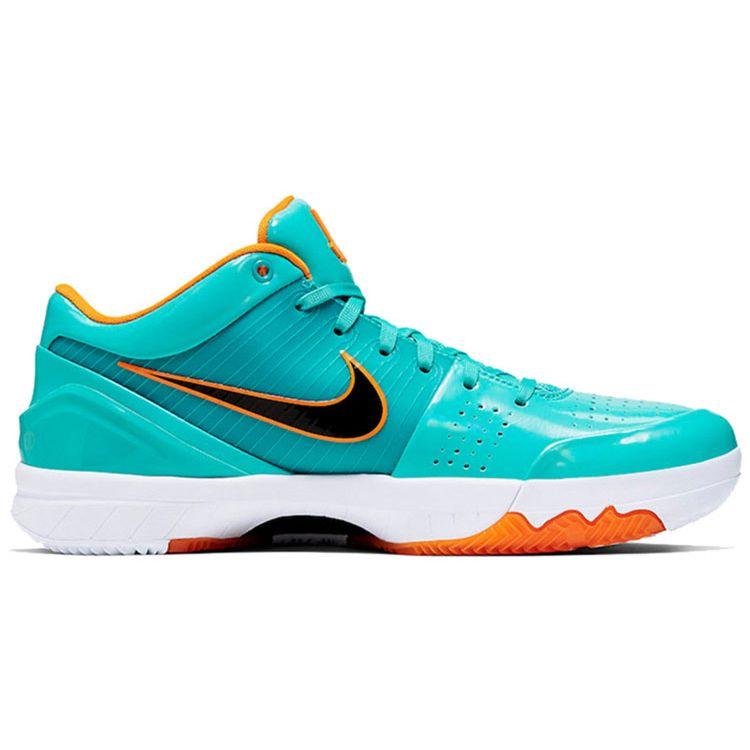 Nike Undefeated x Kobe 4 Protro Hyper Jade Unisex Sneakers Teal Mango White CQ3869-300