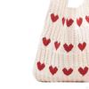 Shoulder Bag Women's Knit Tote Aesthetic Pouch Underarm Female Purse Handbag Crocheted Bags