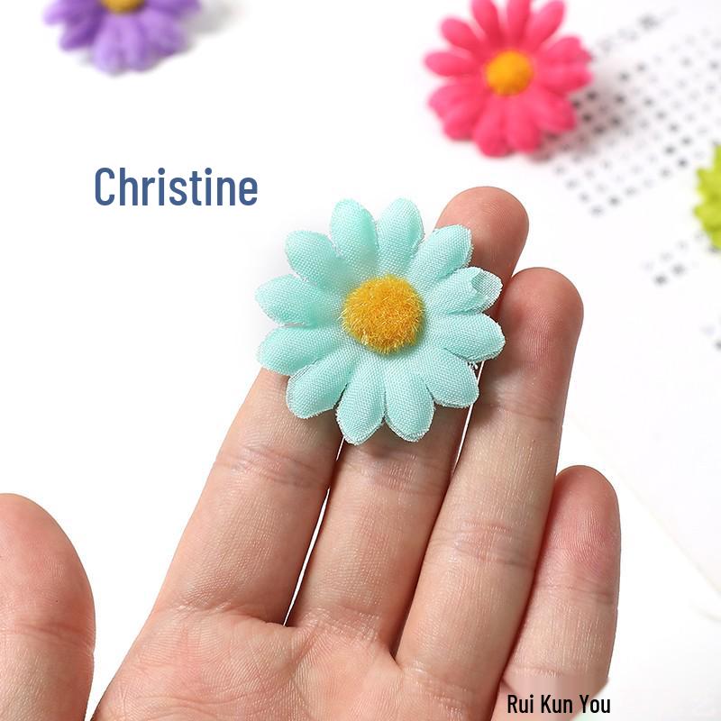 Mori Sonnenblume & Chrysantheme Seidenblumen für Foto-Requisiten & DIY-Bastelarbeiten