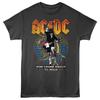 ACDC Angus Young Globe For Those About To Rock Men's T Shirt Unisex T-Shirt